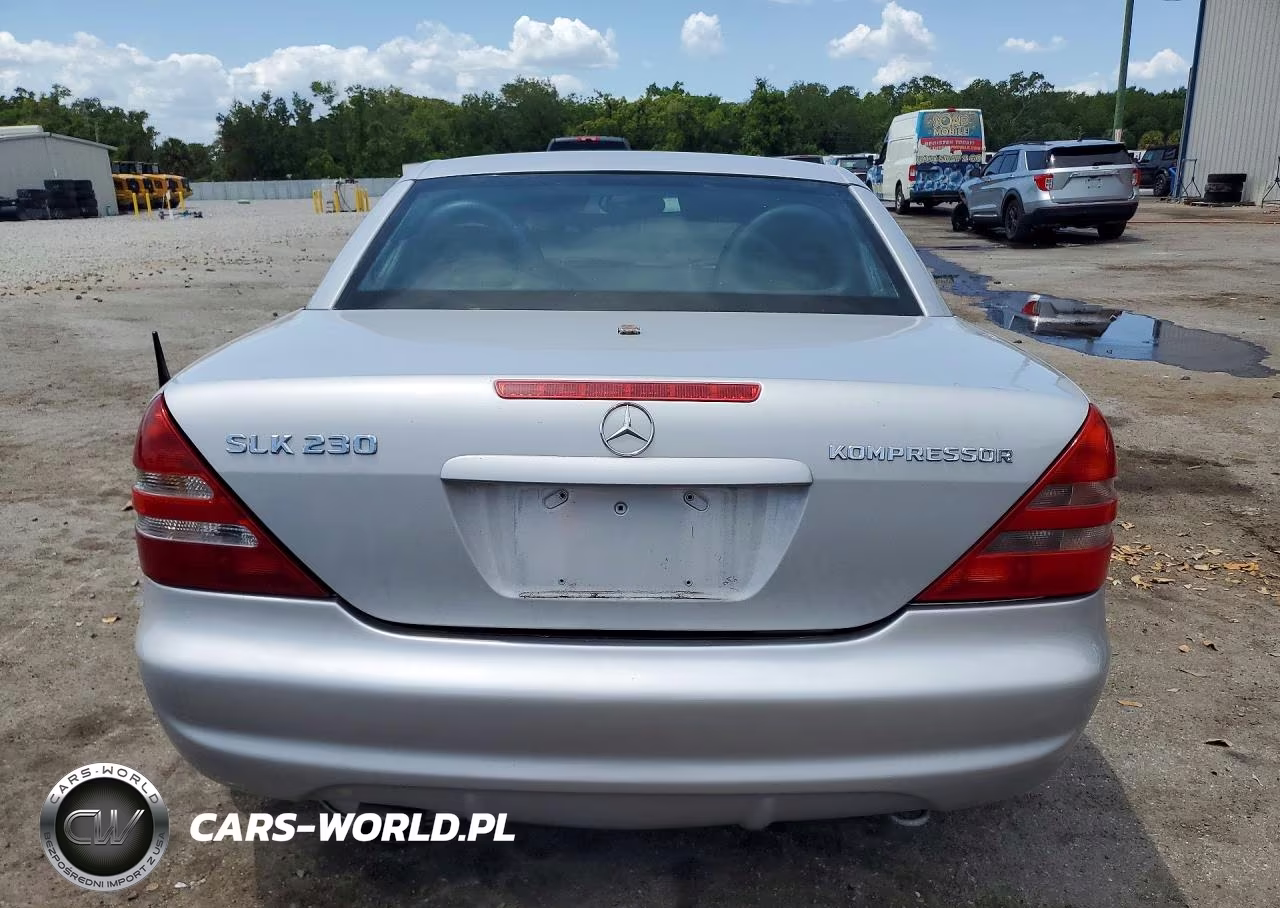 2001 Mercedes-Benz Slk 230 Kompressor VIN:WDBKK49F31F203933 - 6