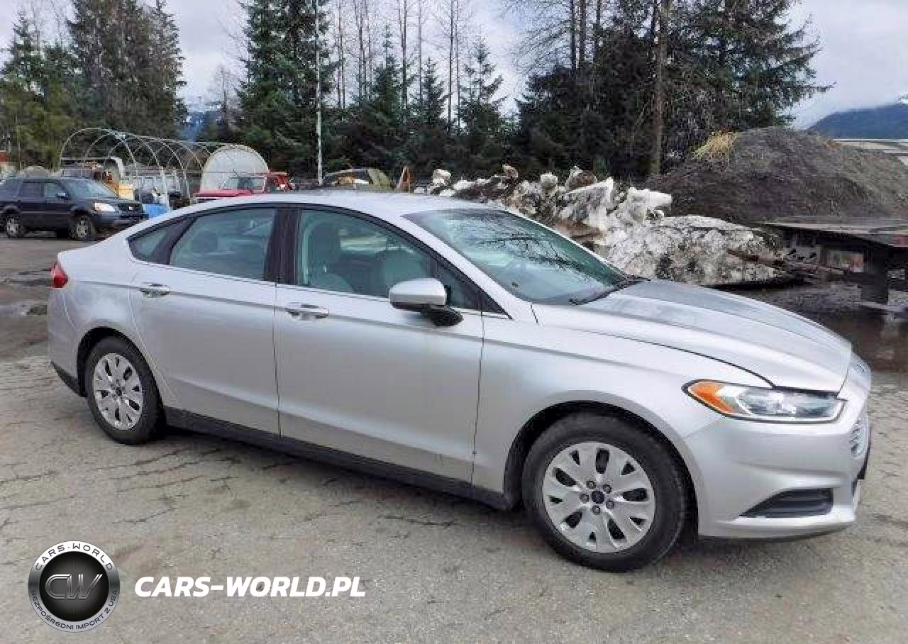 2014 Ford Fusion S VIN:1FA6P0G78E5407041 - 4