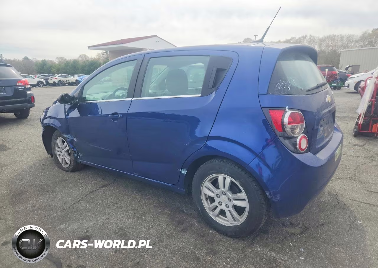2014 Chevrolet Sonic Lt VIN:1G1JC6SB0E4145724 - 2