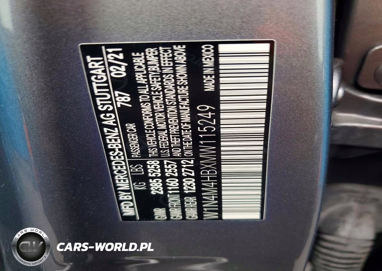 2021 Mercedes-Benz Glb 250 4Matic VIN:W1N4M4HBXMW115249 - 13