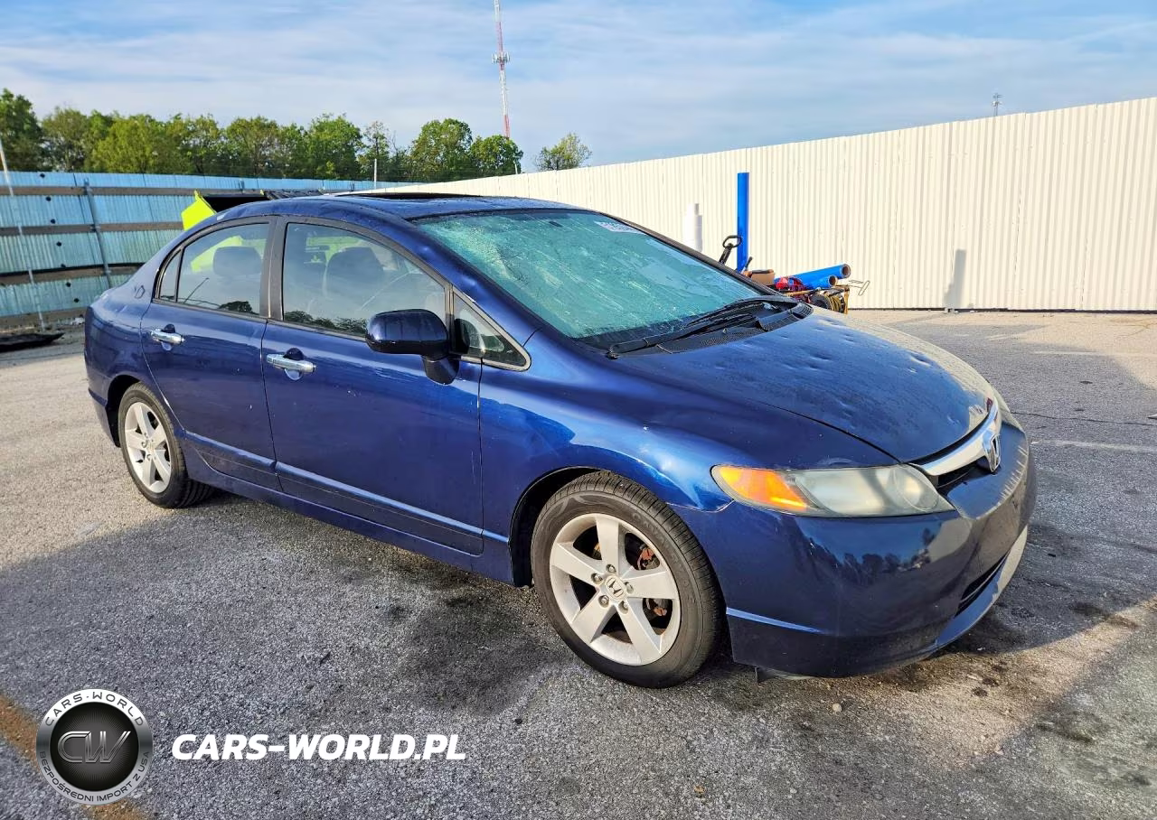 2007 Honda Civic Ex VIN:2HGFA16897H504533 - 4