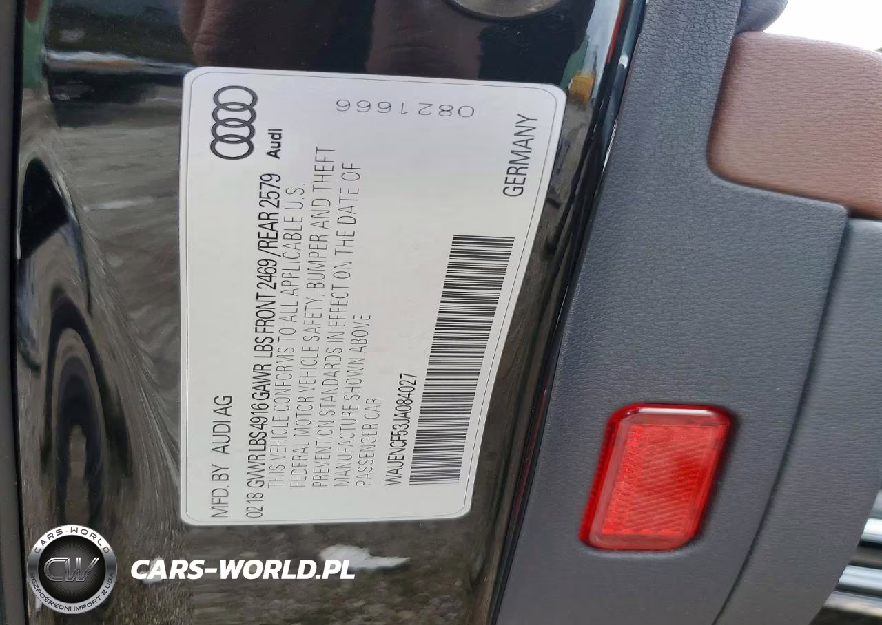 2018 Audi A5 Premium Plus S-Line VIN:WAUENCF53JA084027 - 12
