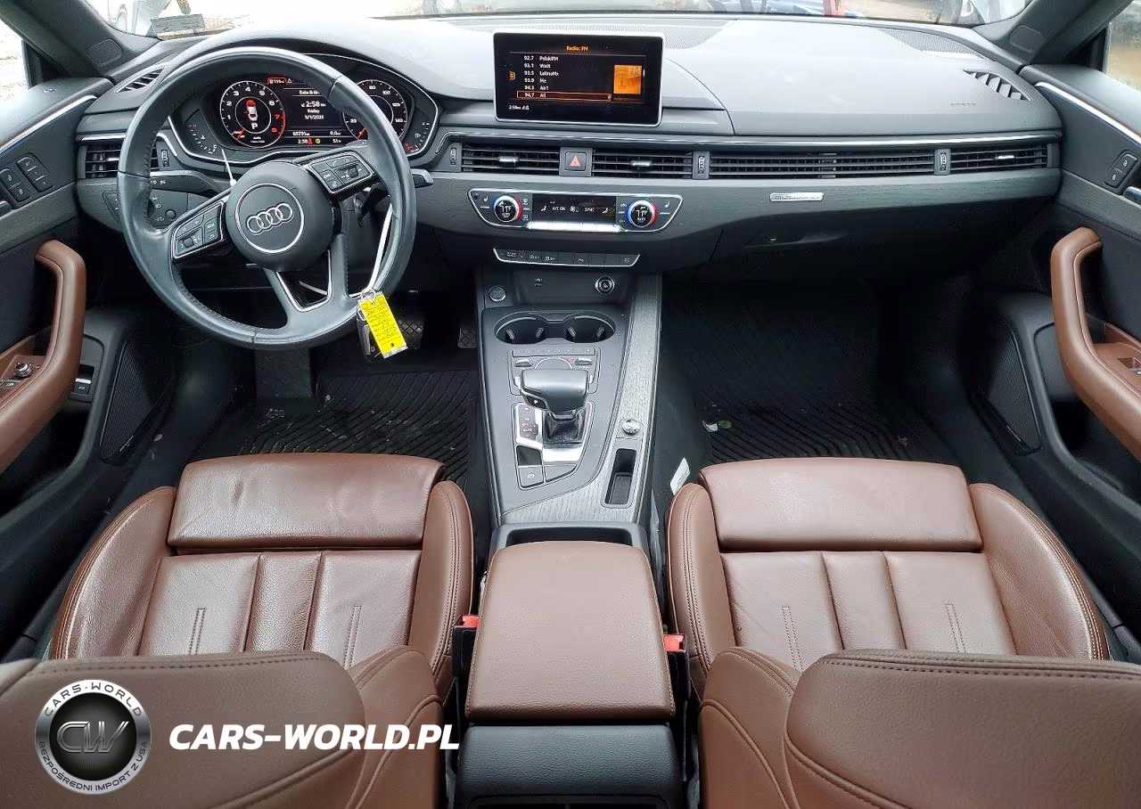 2018 Audi A5 Premium Plus S-Line VIN:WAUENCF53JA084027 - 8