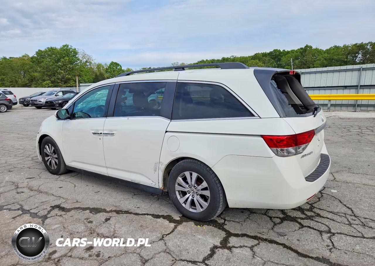 2014 Honda Odyssey Exl VIN:5FNRL5H6XEB027719 - 2
