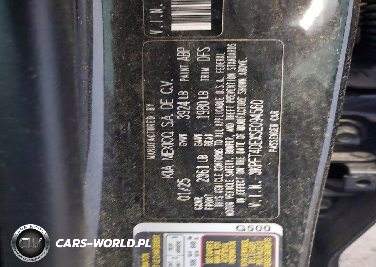 2025 Kia K4 Lx VIN:3KPFT4DEXSE094560 - 12