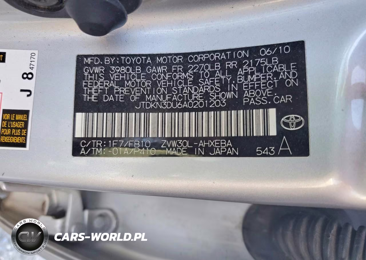 2010 Toyota Prius Ii VIN:JTDKN3DU6A0201203 - 13