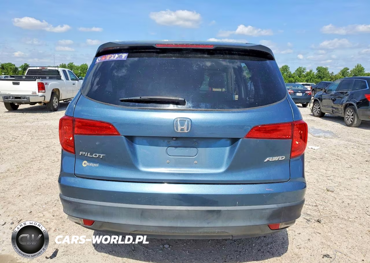 2018 Honda Pilot Lx VIN:5FNYF6H16JB034643 - 6