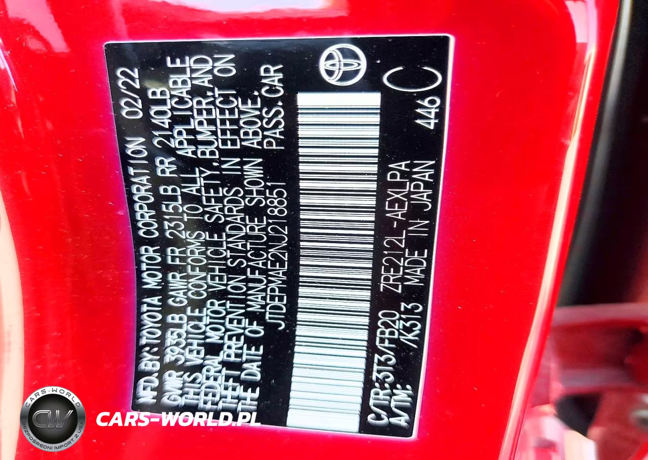 2022 Toyota Corolla Le VIN:JTDEPMAE2NJ218851 - 12