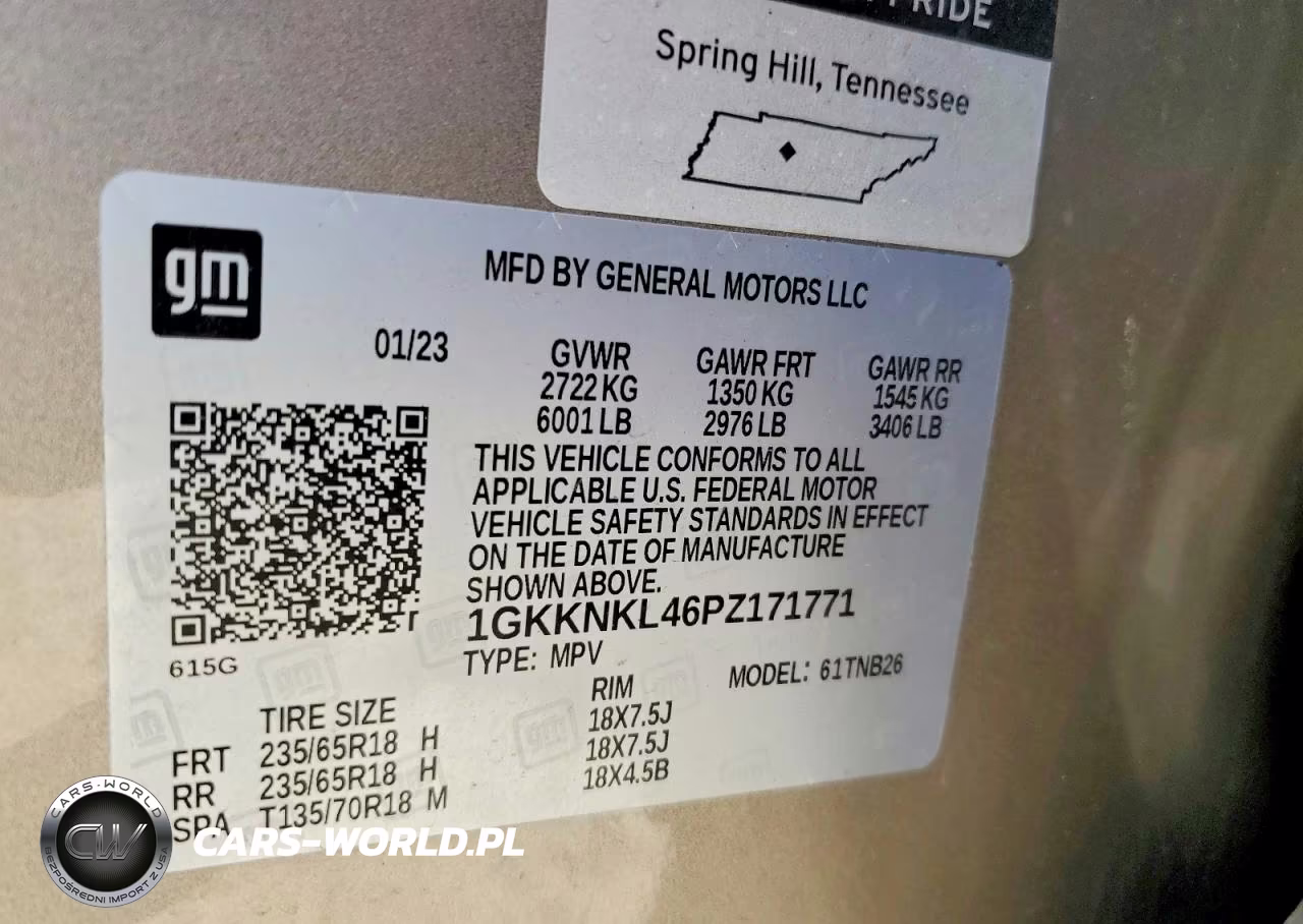 2023 GMC Acadia Sle VIN:1GKKNKL46PZ171771 - 13
