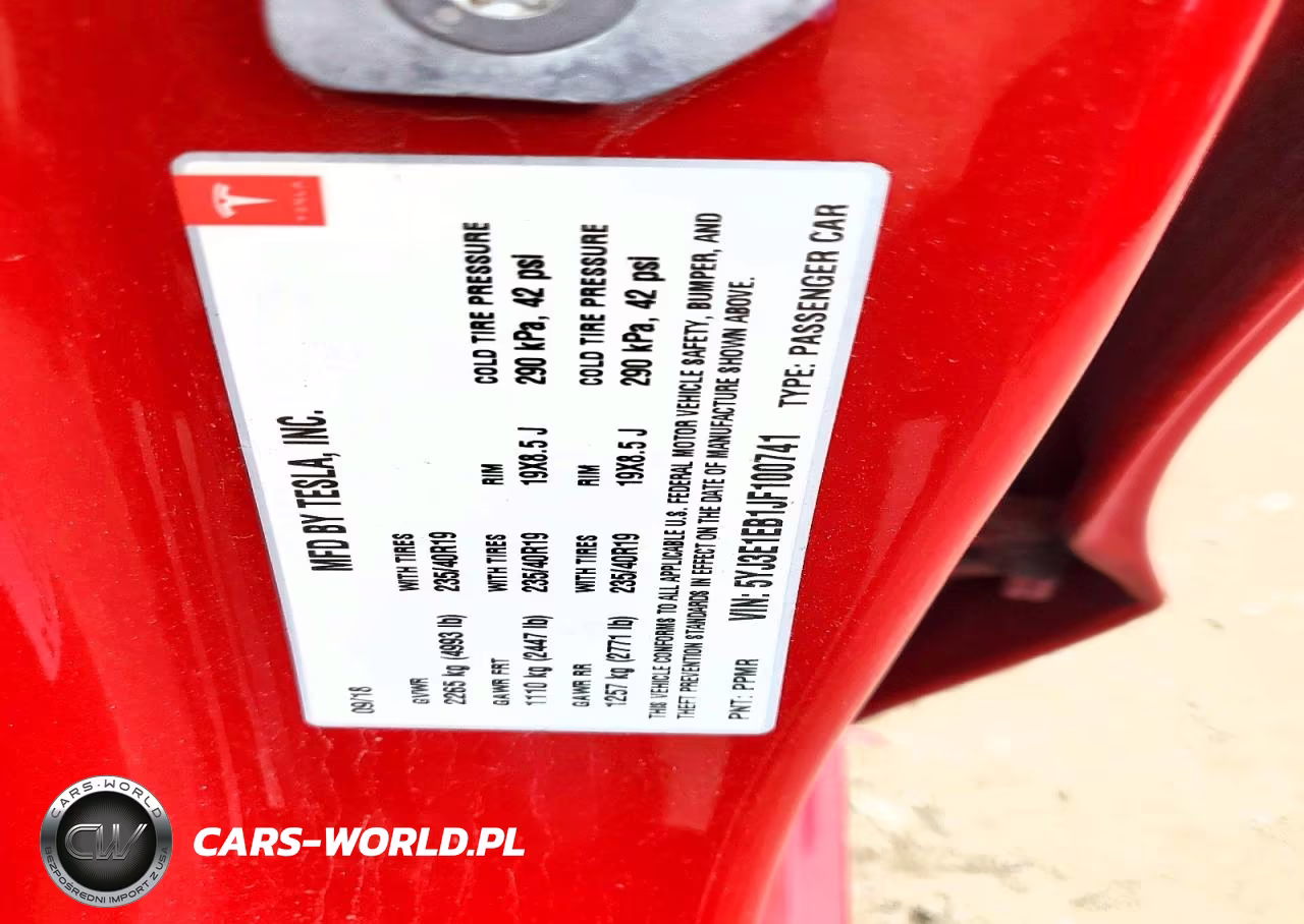 2018 Tesla Model 3 VIN:5YJ3E1EB1JF100741 - 13