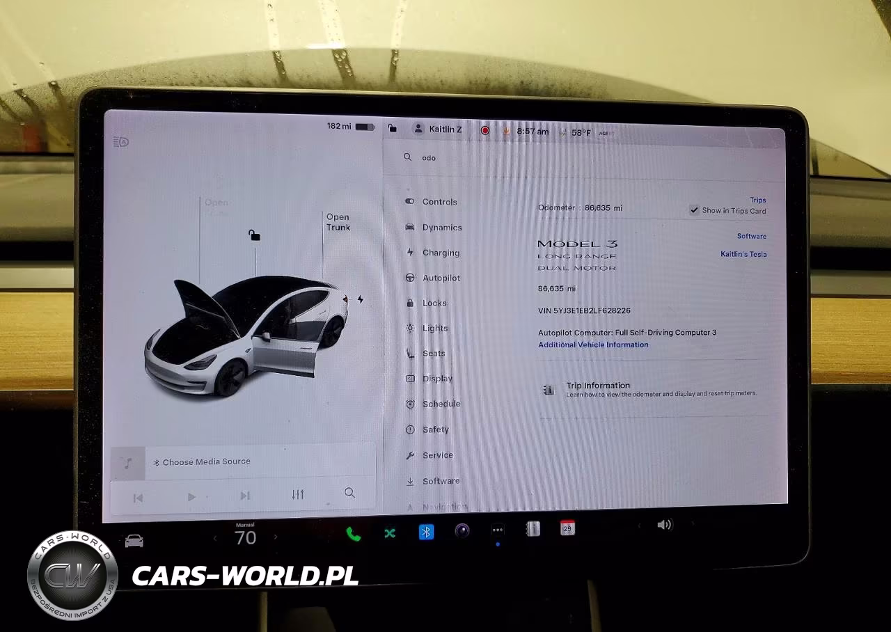 2020 Tesla Model 3 VIN:5YJ3E1EB2LF628226 - 9