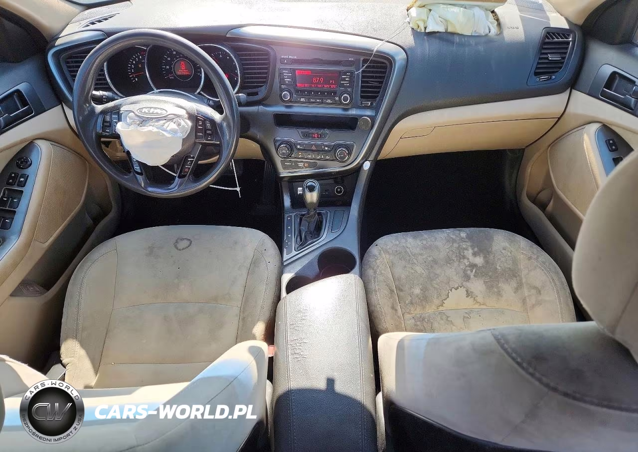 2013 Kia Optima Lx VIN:5XXGM4A73DG099388 - 8