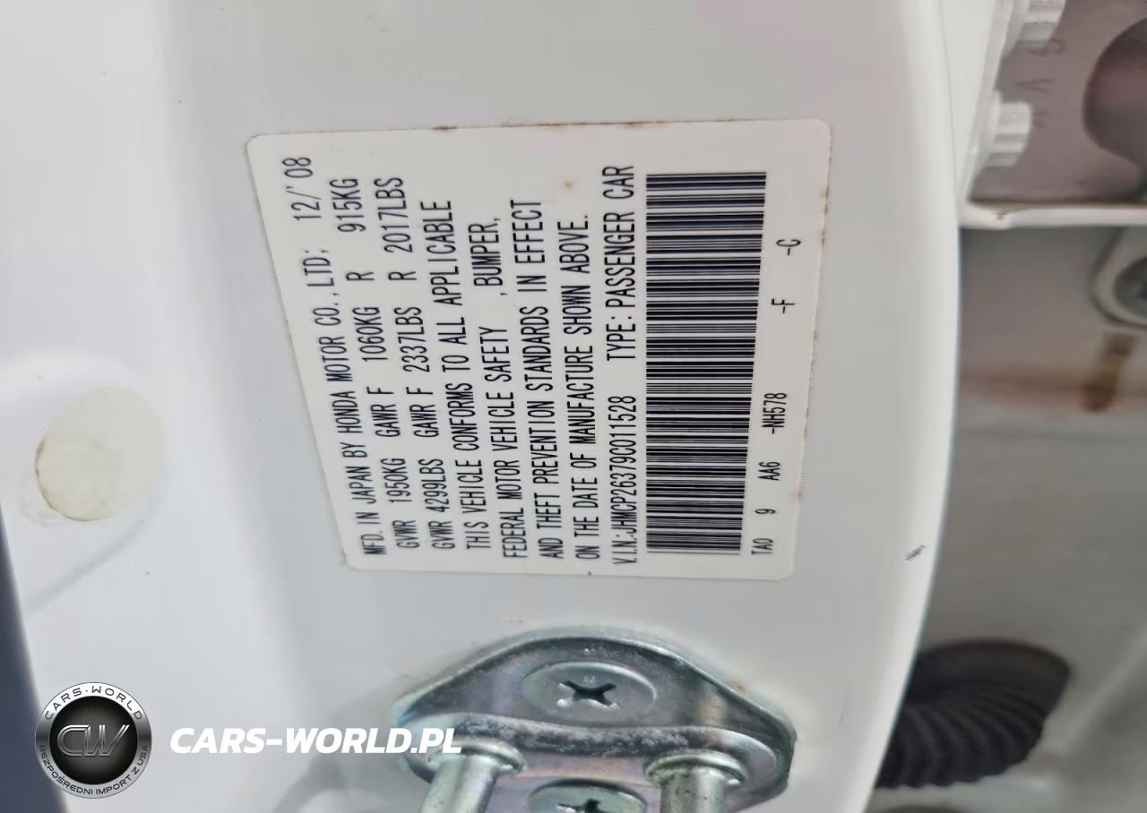 2009 Honda Accord Lx VIN:JHMCP26379C011528 - 12