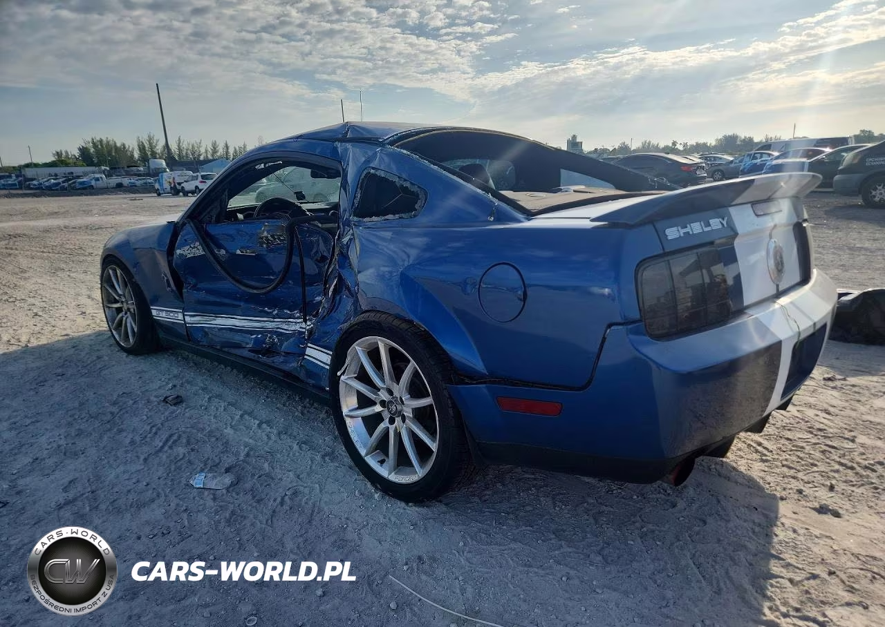 2008 Ford Mustang Shelby Gt500 VIN:1ZVHT88S585103408 - 2