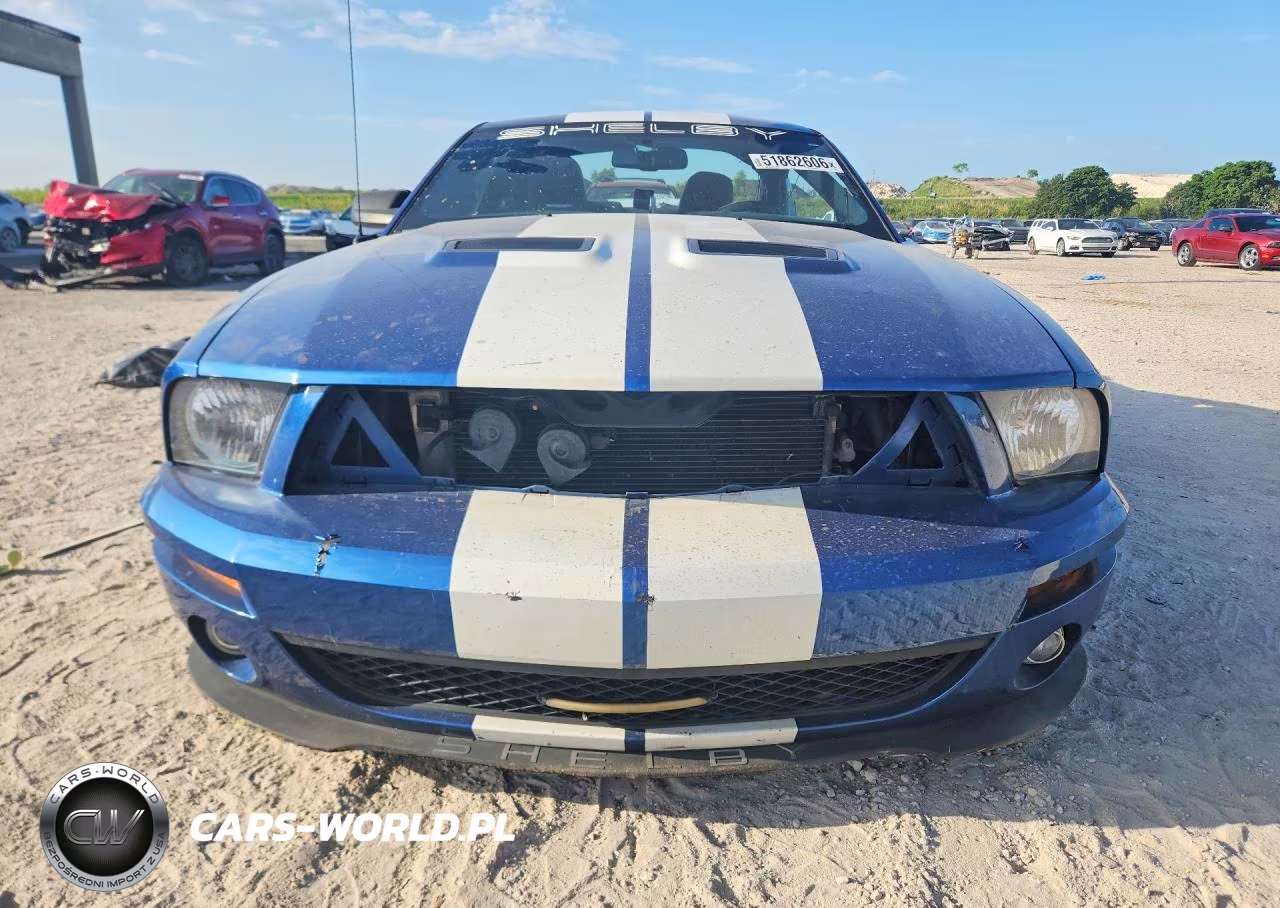 2008 Ford Mustang Shelby Gt500 VIN:1ZVHT88S585103408 - 5