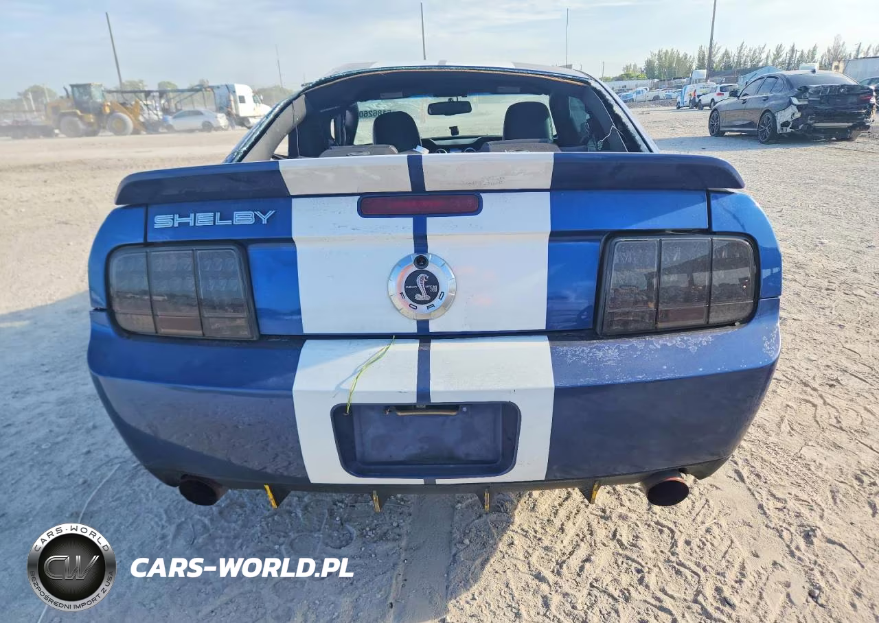 2008 Ford Mustang Shelby Gt500 VIN:1ZVHT88S585103408 - 6