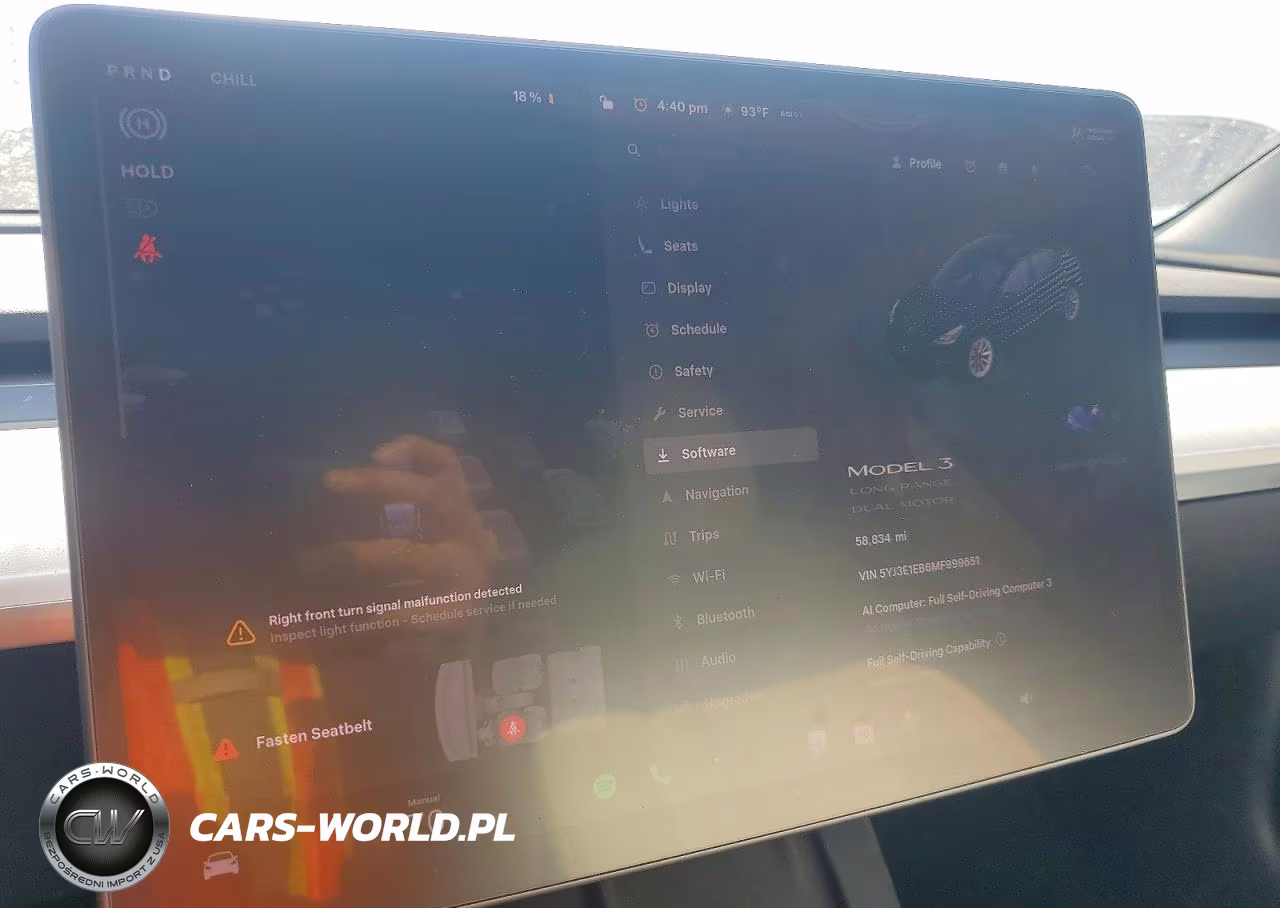 2021 Tesla Model 3 VIN:5YJ3E1EB6MF999651 - 9
