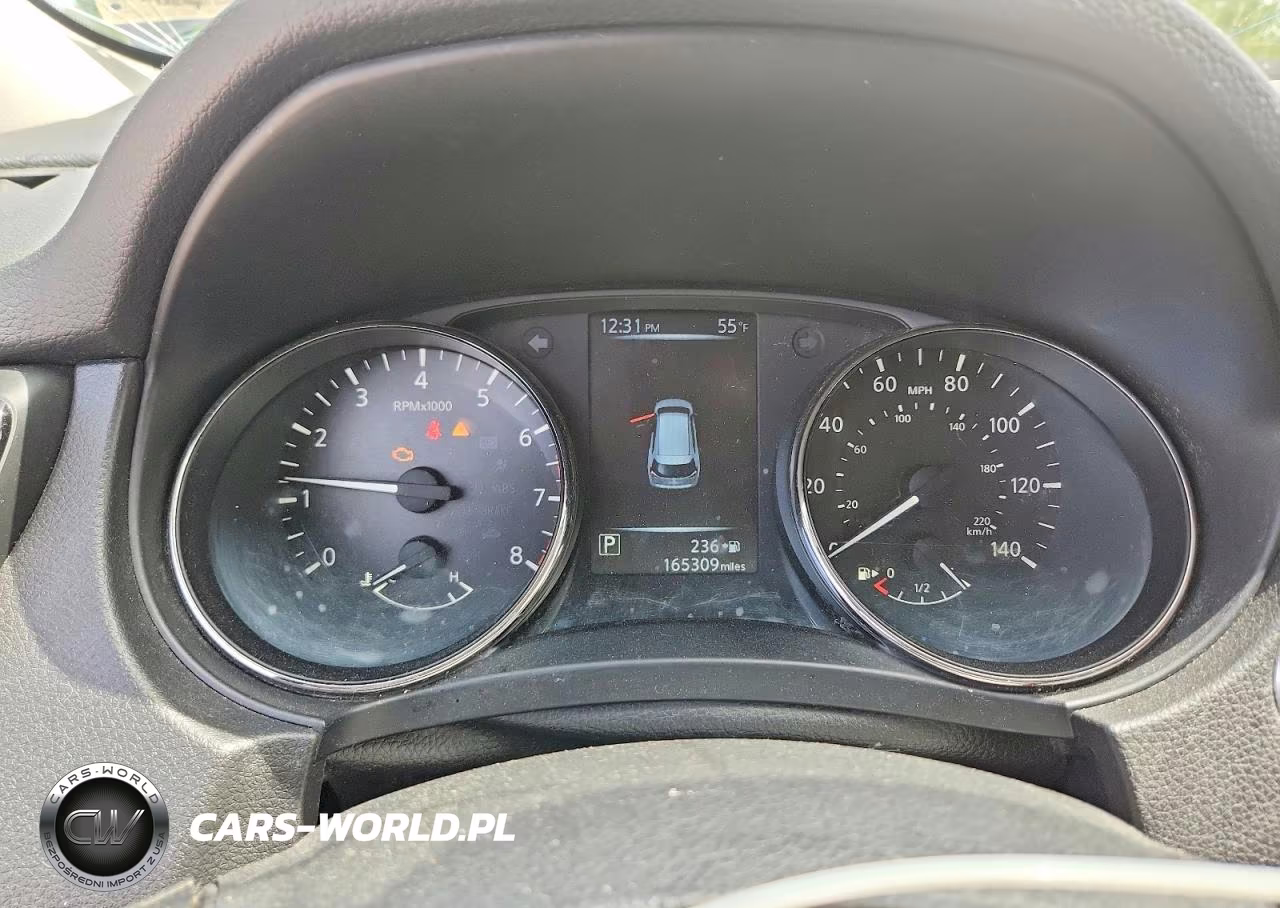 2017 Nissan Rogue Sv VIN:JN8AT2MV2HW001211 - 9