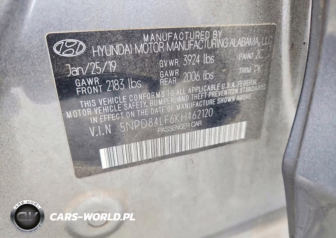 2019 Hyundai Elantra Sel VIN:5NPD84LF6KH462120 - 13