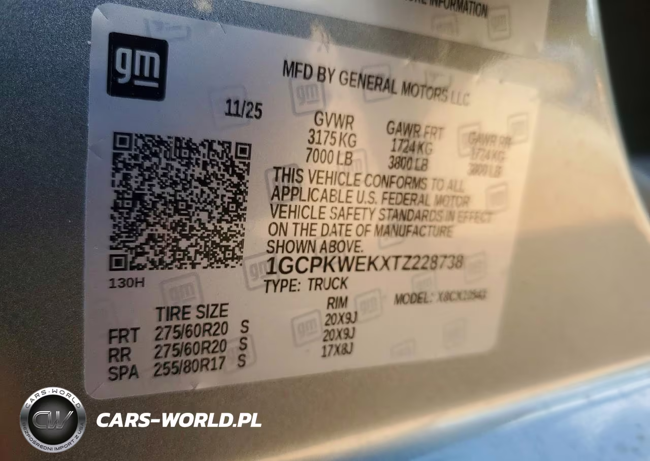 2026 Chevrolet Silverado K1500 Rst Select VIN:1GCPKWEKXTZ228738 - 12