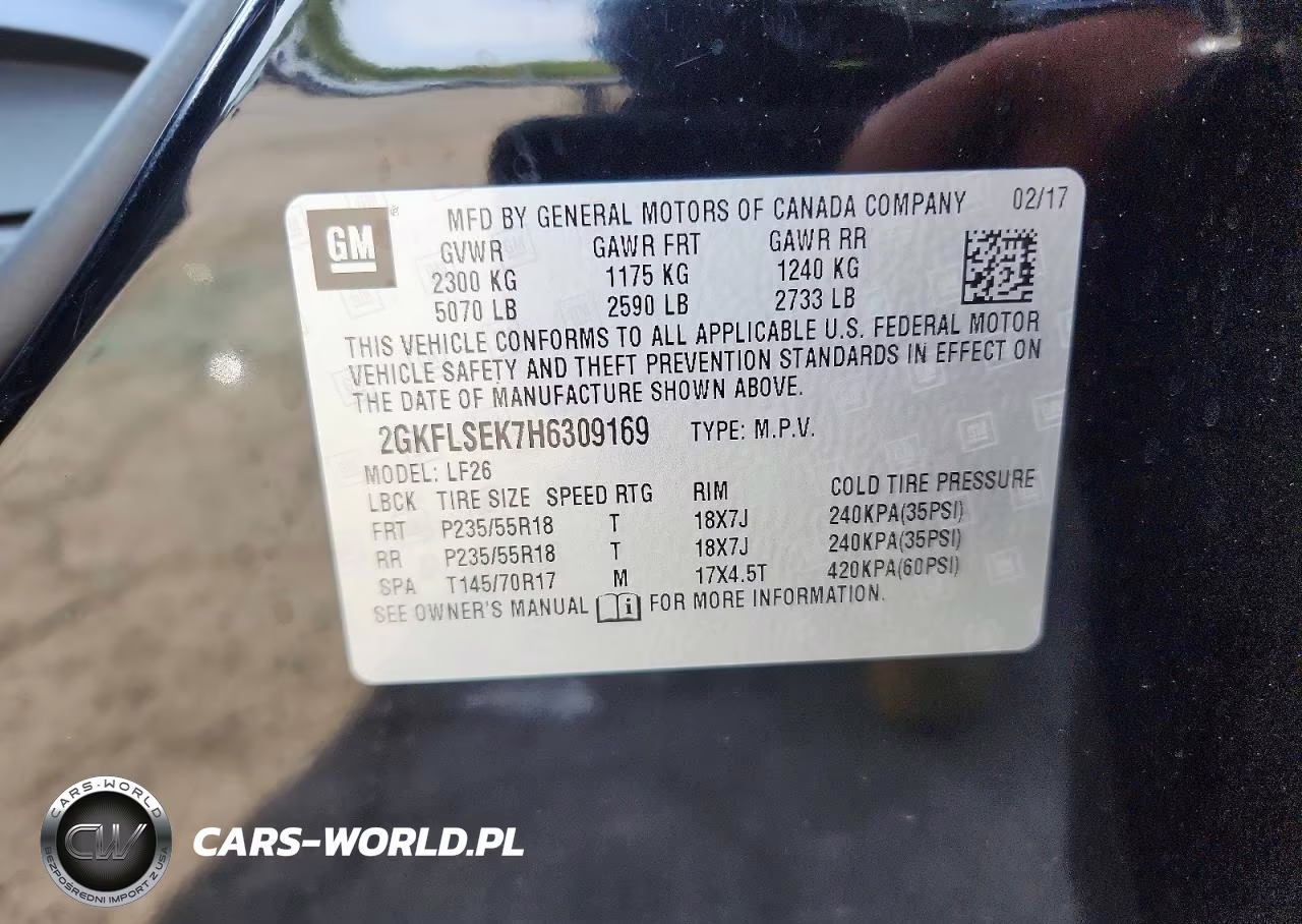2017 GMC Terrain Sle VIN:2GKFLSEK7H6309169 - 14