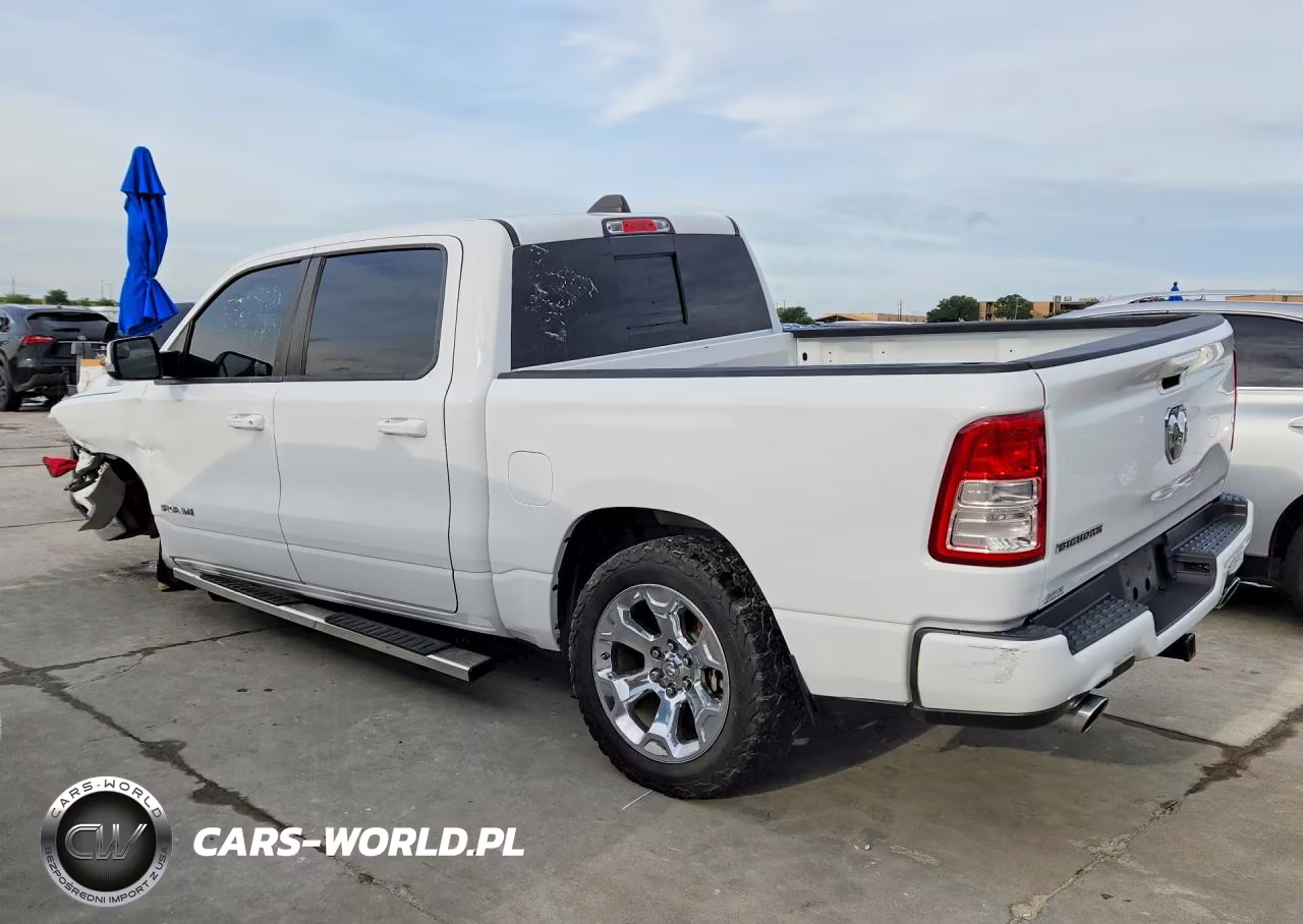 2019 Ram 1500 Big Horn VIN:1C6RREFT7KN792205 - 2