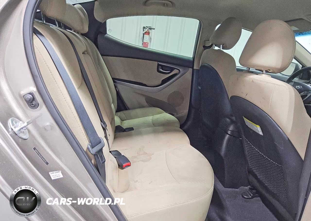 2014 Hyundai Elantra Se VIN:5NPDH4AEXEH518123 - 10