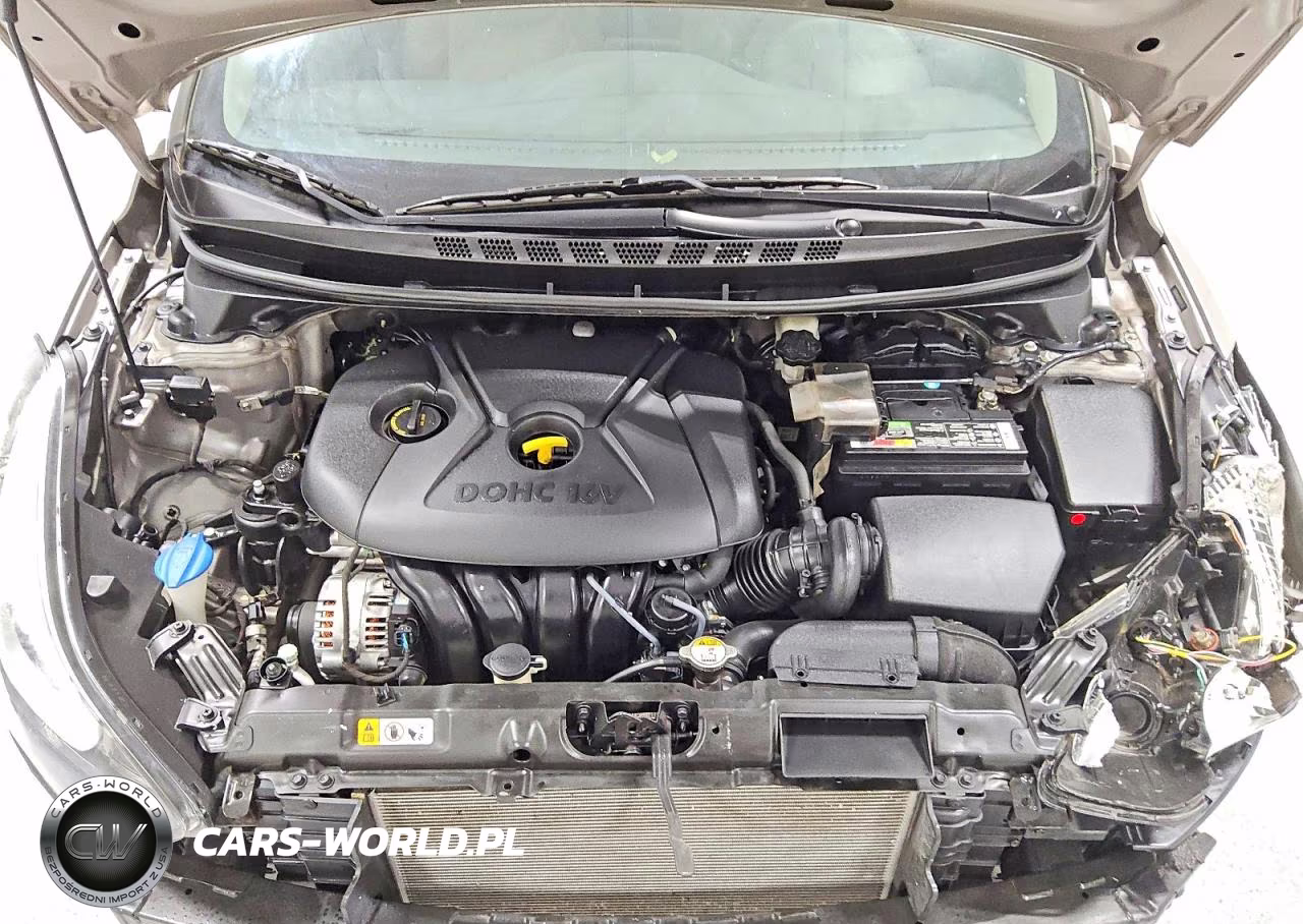2014 Hyundai Elantra Se VIN:5NPDH4AEXEH518123 - 11