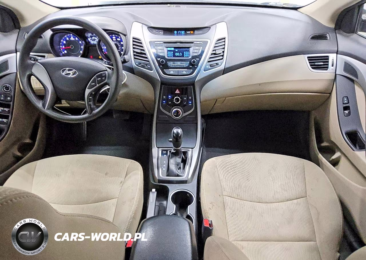 2014 Hyundai Elantra Se VIN:5NPDH4AEXEH518123 - 8