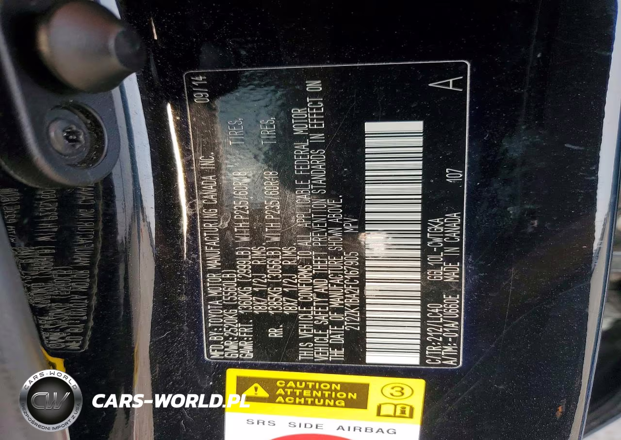 2015 Lexus Rx 350 VIN:2T2ZK1BA2FC167905 - 13