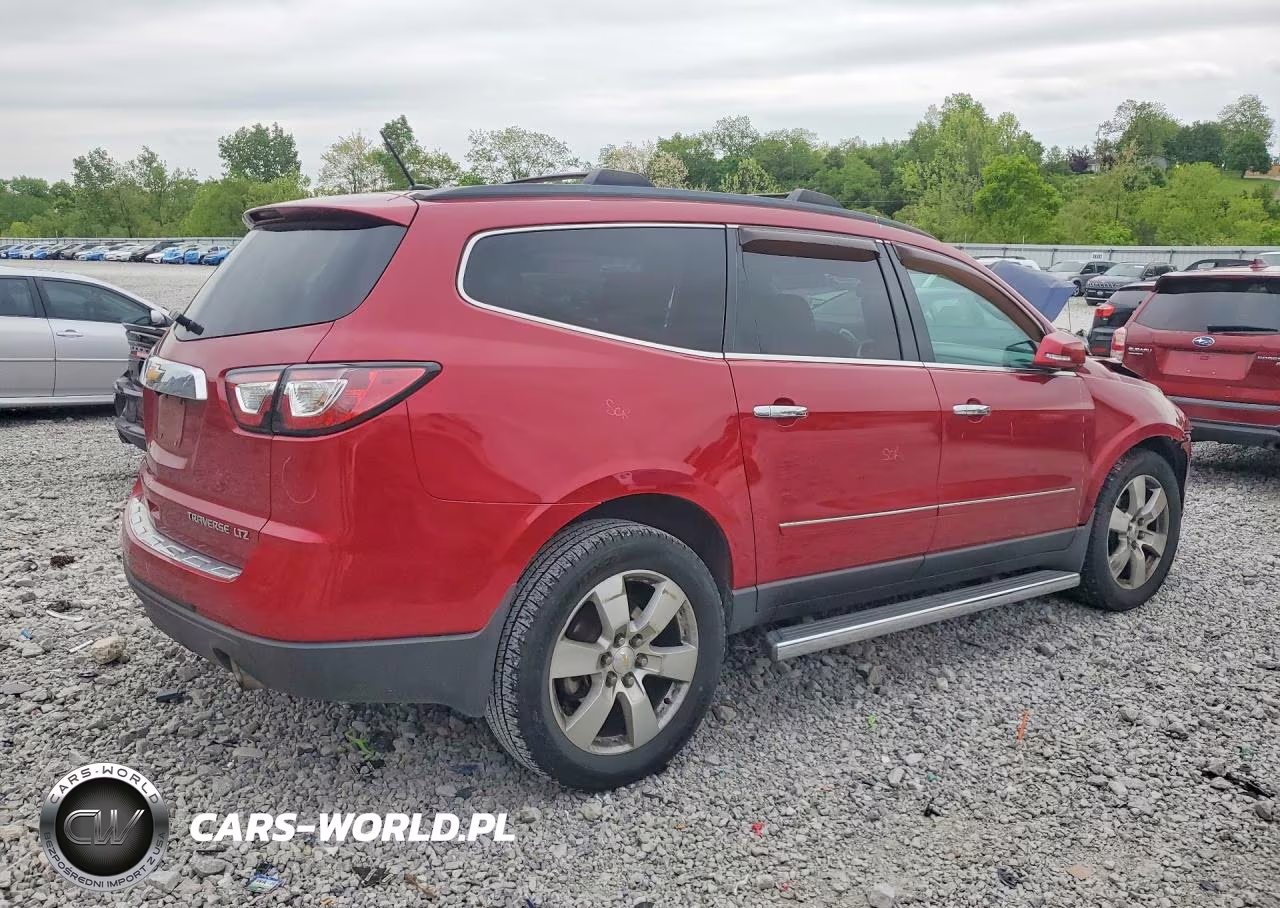 2014 Chevrolet Traverse Ltz VIN:1GNKRJKDXEJ231923 - 3
