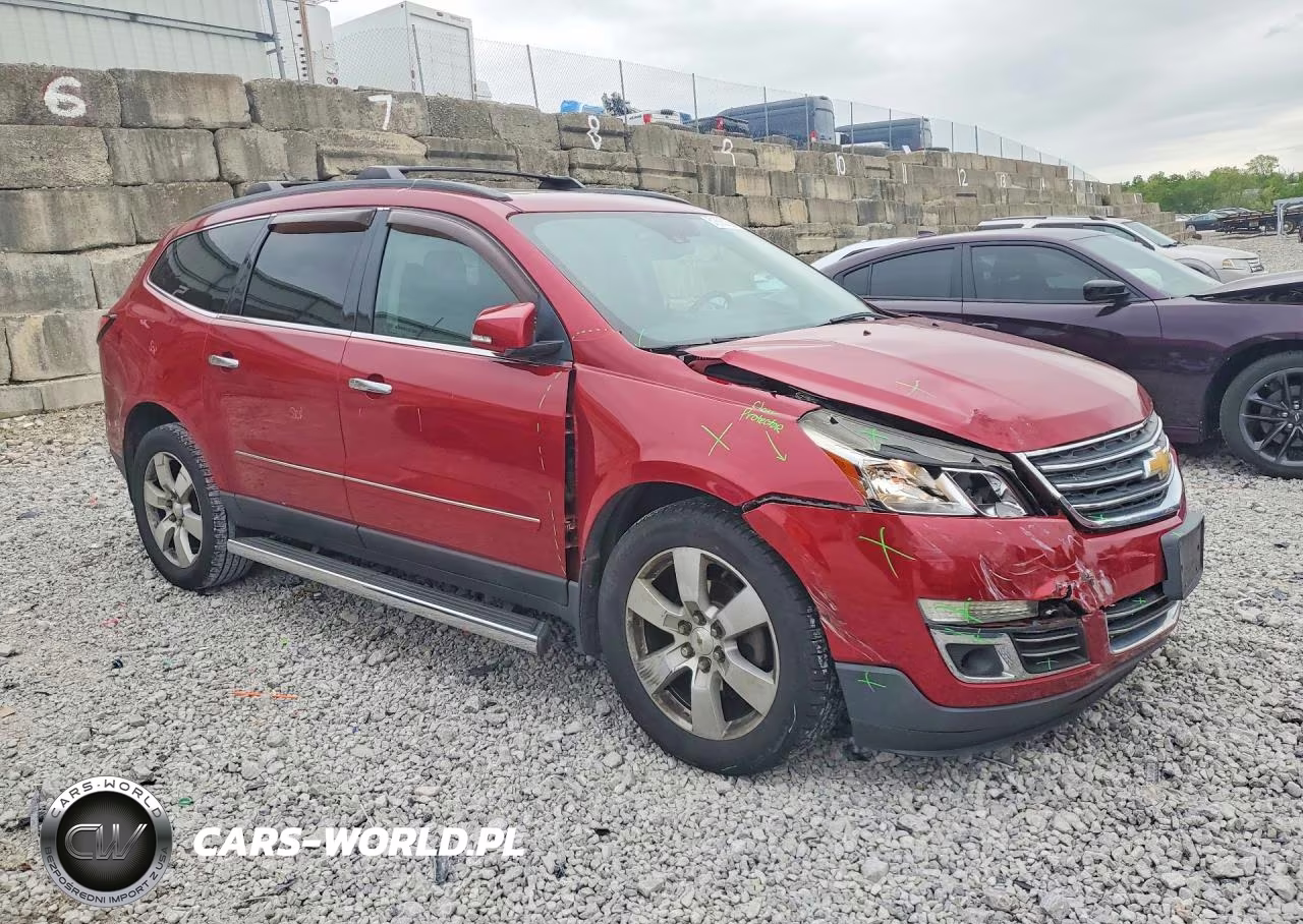 2014 Chevrolet Traverse Ltz VIN:1GNKRJKDXEJ231923 - 4