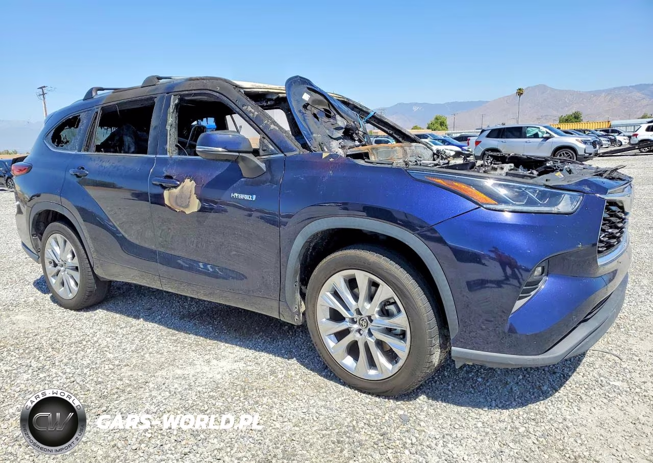 2021 Toyota Highlander Hybrid Limited VIN:5TDYARAH1MS506979 - 4