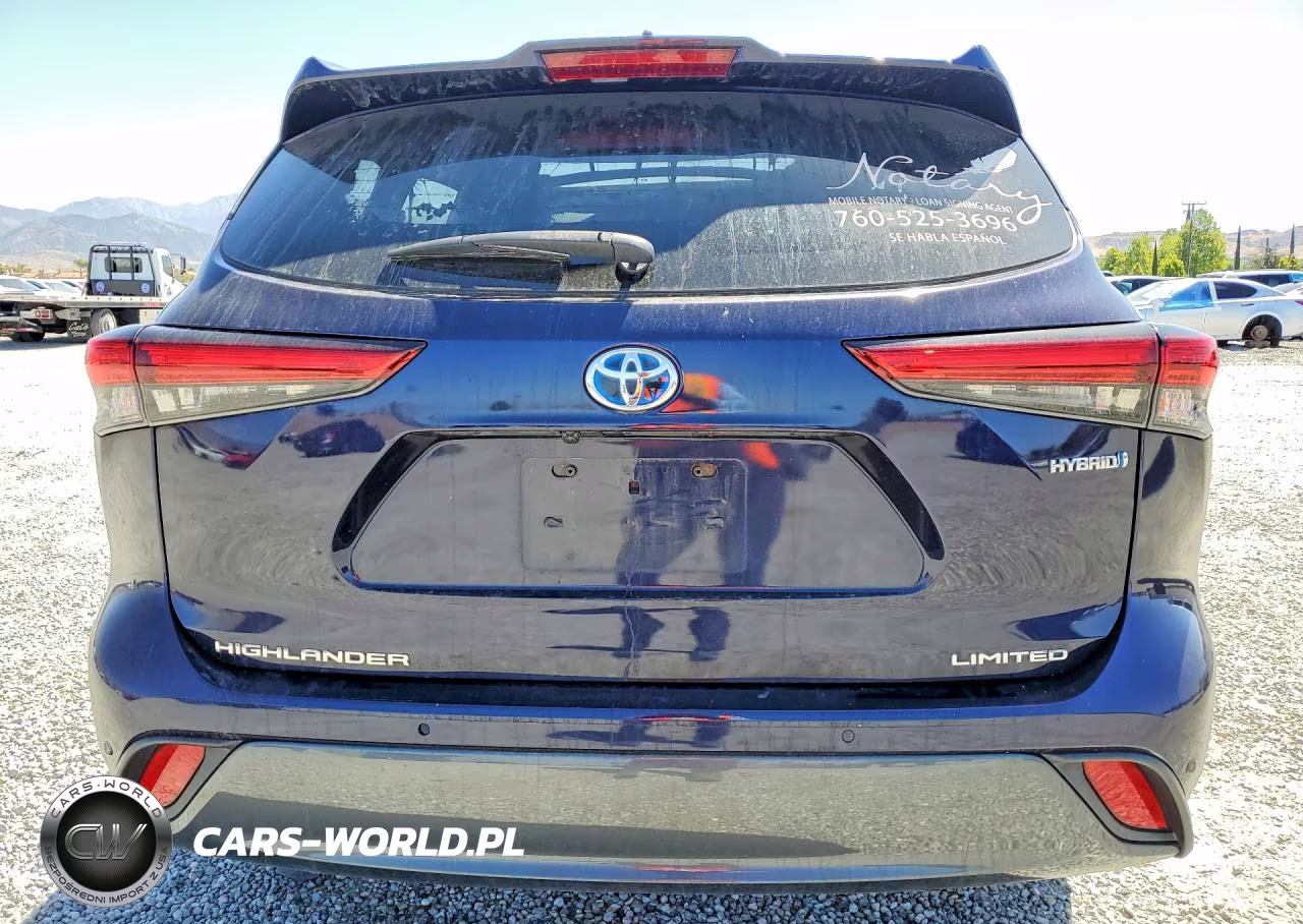 2021 Toyota Highlander Hybrid Limited VIN:5TDYARAH1MS506979 - 6