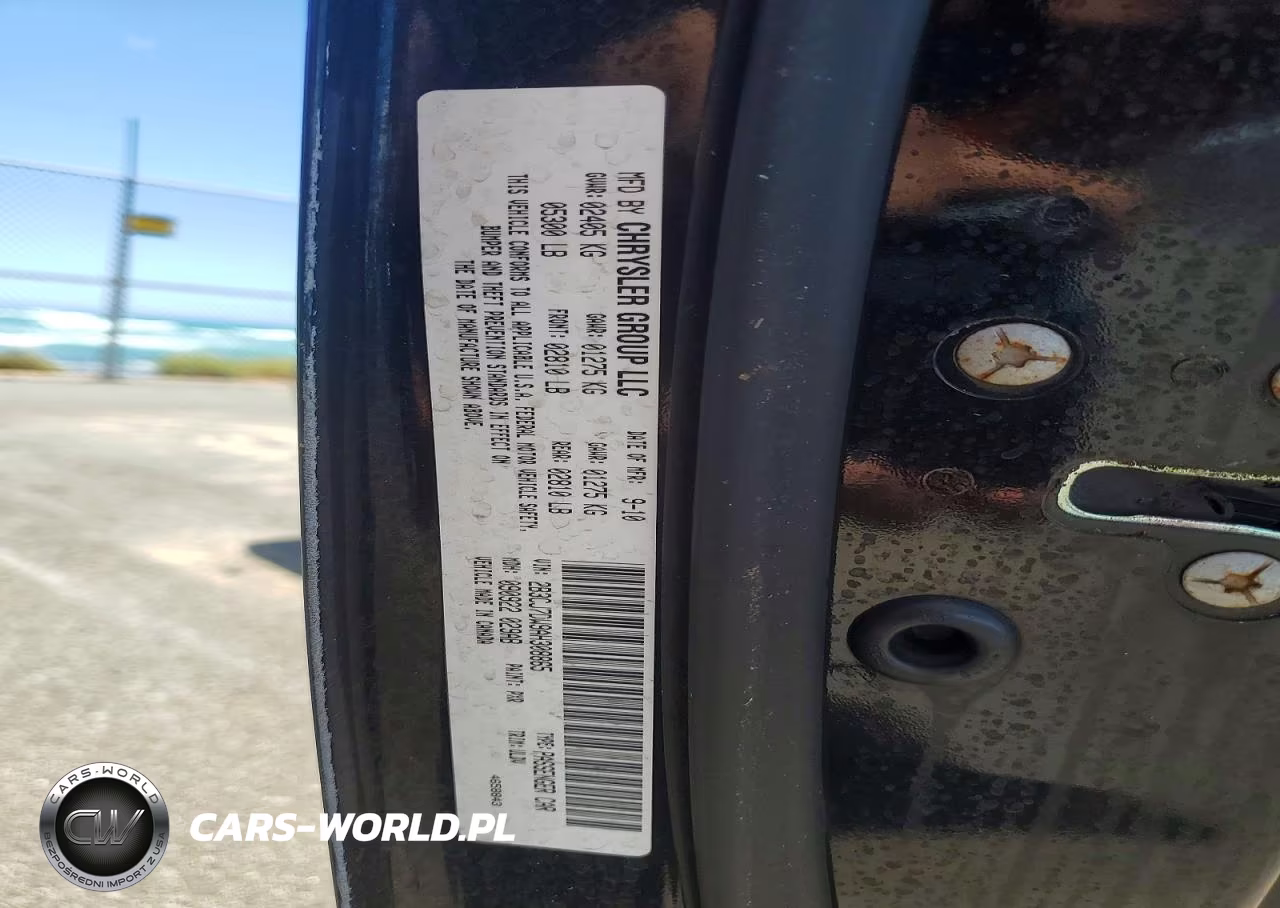 2010 Dodge Challenger Srt-8 VIN:2B3CJ7DW9AH308865 - 12