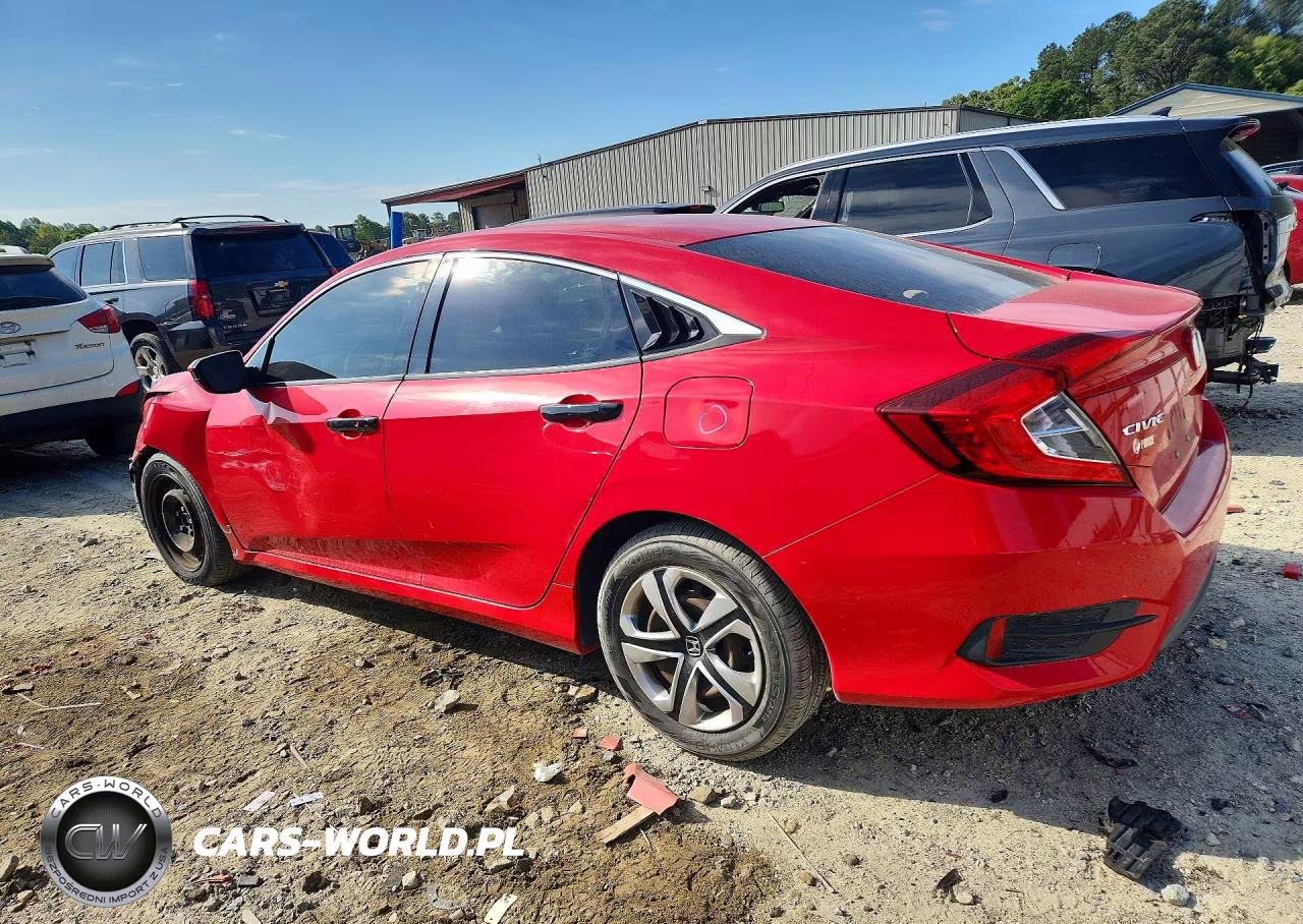 2017 Honda Civic Lx VIN:2HGFC2F5XHH544658 - 2