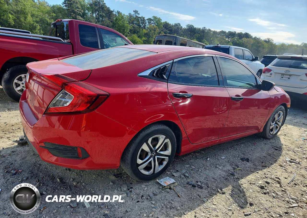 2017 Honda Civic Lx VIN:2HGFC2F5XHH544658 - 3