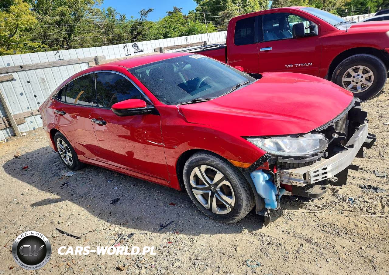 2017 Honda Civic Lx VIN:2HGFC2F5XHH544658 - 4