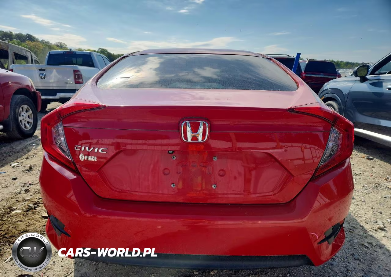 2017 Honda Civic Lx VIN:2HGFC2F5XHH544658 - 6