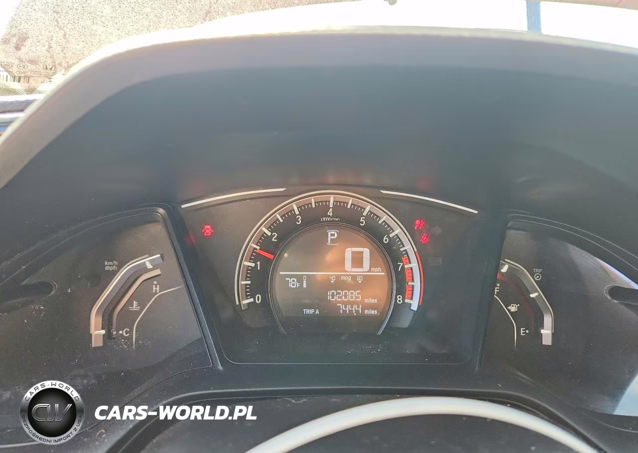 2017 Honda Civic Lx VIN:2HGFC2F5XHH544658 - 9