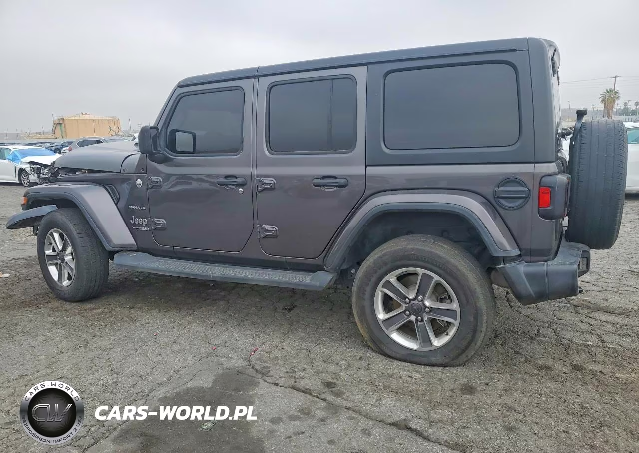 2021 Jeep Wrangler Unlimited Sahara VIN:1C4HJXEN0MW624395 - 2
