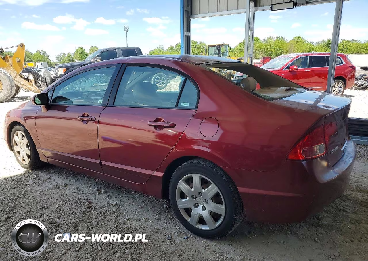 2008 Honda Civic Lx VIN:1HGFA165X8L108735 - 2