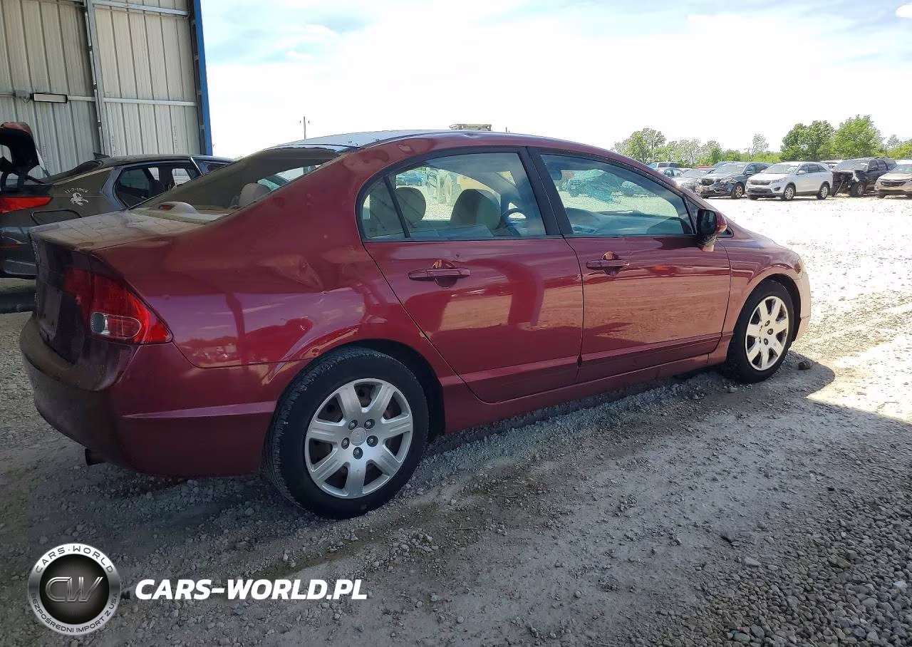 2008 Honda Civic Lx VIN:1HGFA165X8L108735 - 3