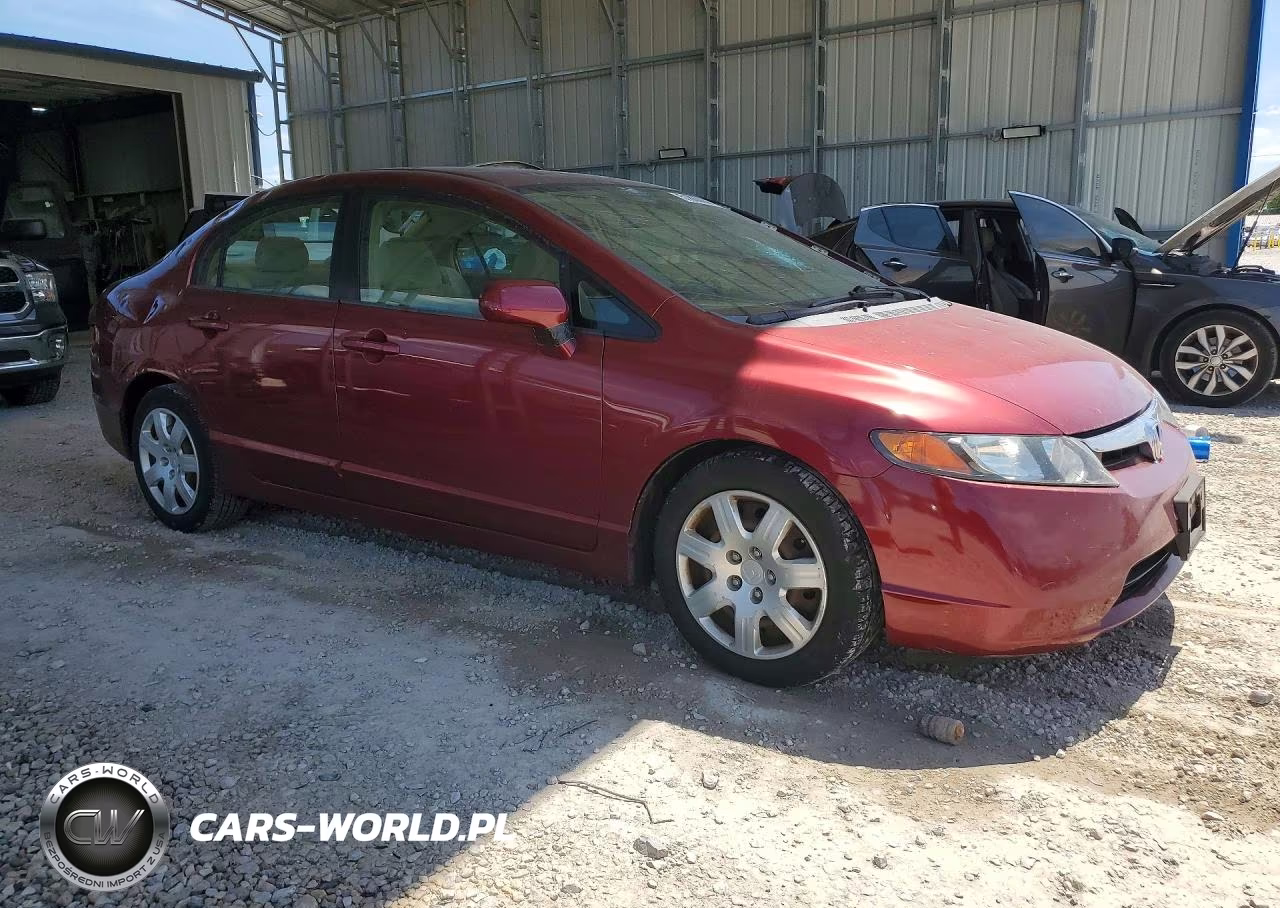 2008 Honda Civic Lx VIN:1HGFA165X8L108735 - 4