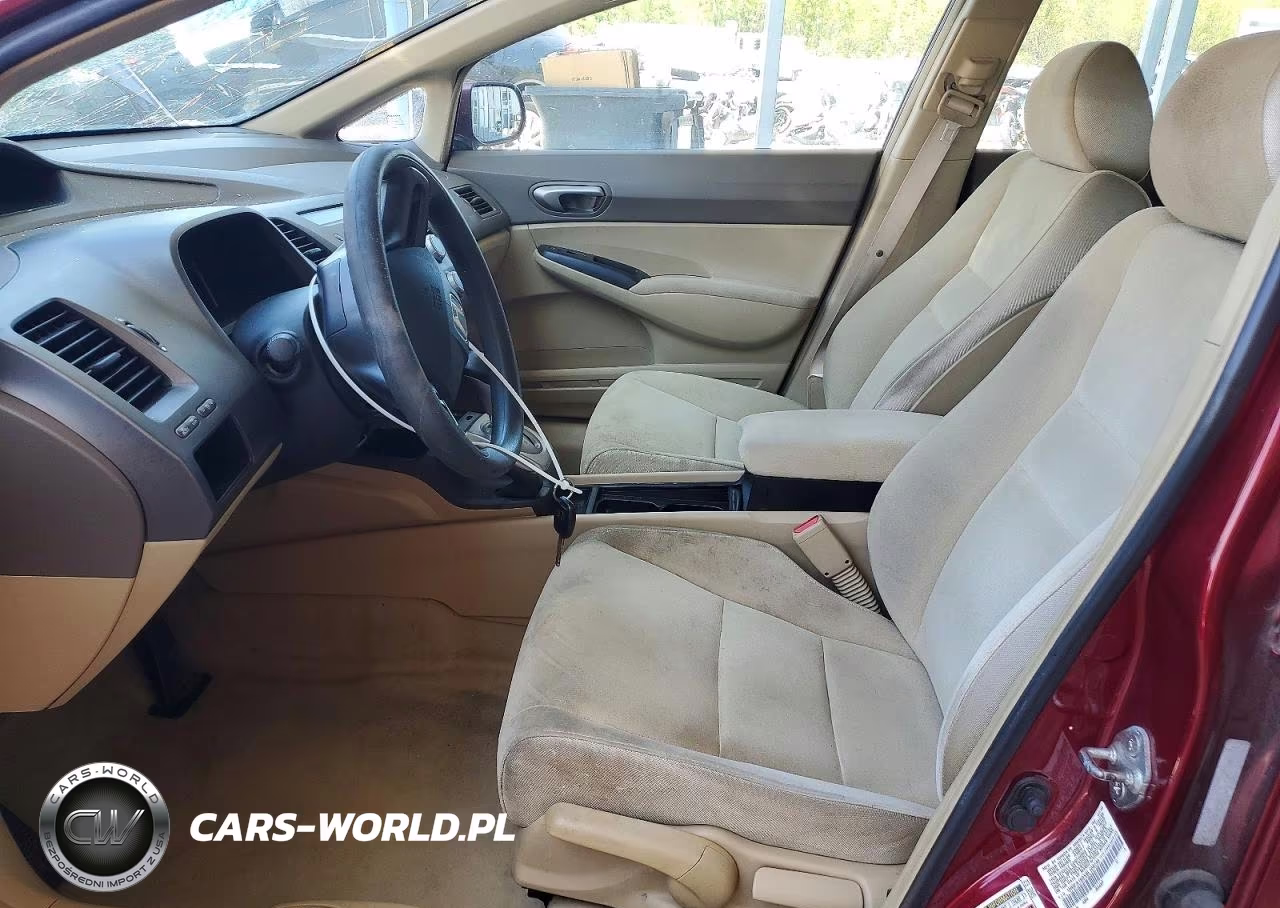 2008 Honda Civic Lx VIN:1HGFA165X8L108735 - 7