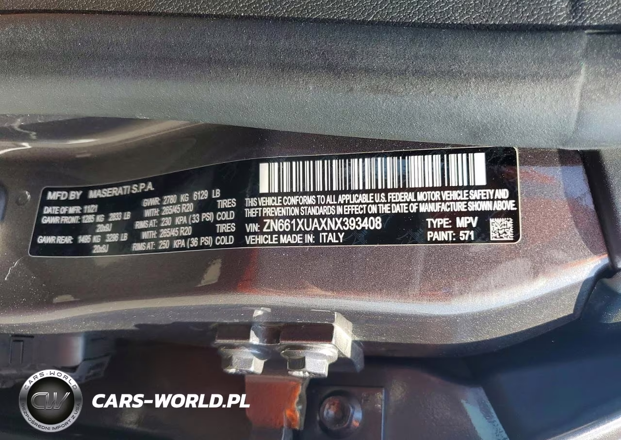 2022 Maserati Levante Base VIN:ZN661XUAXNX393408 - 13