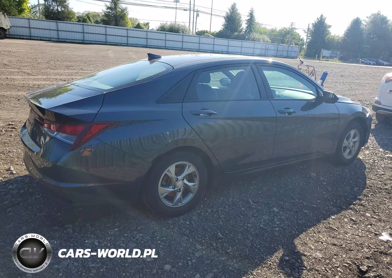 2021 Hyundai Elantra Se VIN:5NPLL4AG4MH034622 - 3