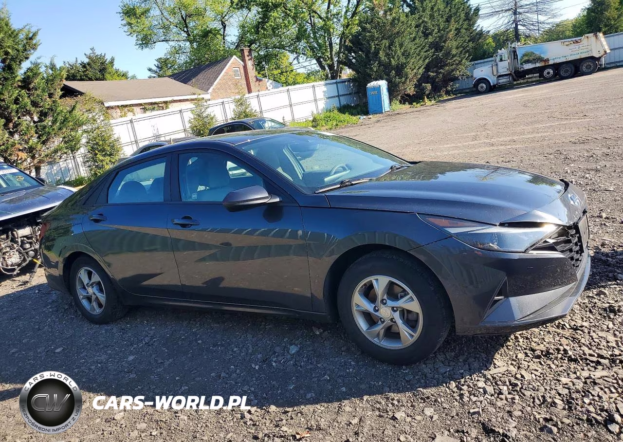 2021 Hyundai Elantra Se VIN:5NPLL4AG4MH034622 - 4
