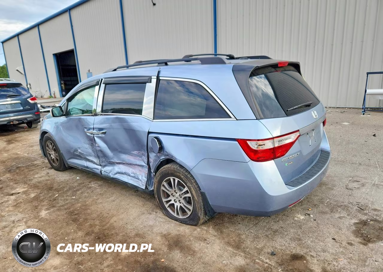 2013 Honda Odyssey Exl VIN:5FNRL5H64DB030839 - 2