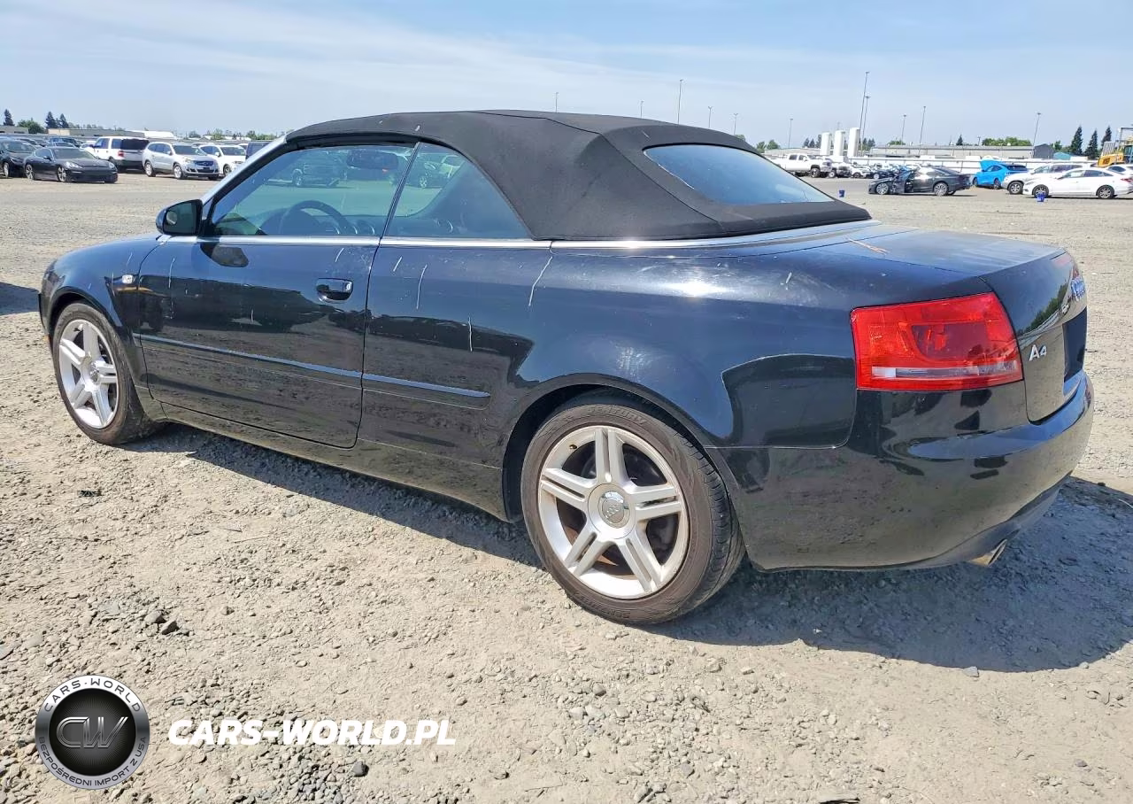 2007 Audi A4 2.0T Cabriolet VIN:WAUAF48H77K033416 - 2